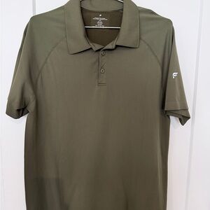 Fabletics Olive Polo Shirt for Men